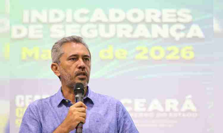 Ceará registra menor número de crimes violentos letais da série histórica em março de 2026